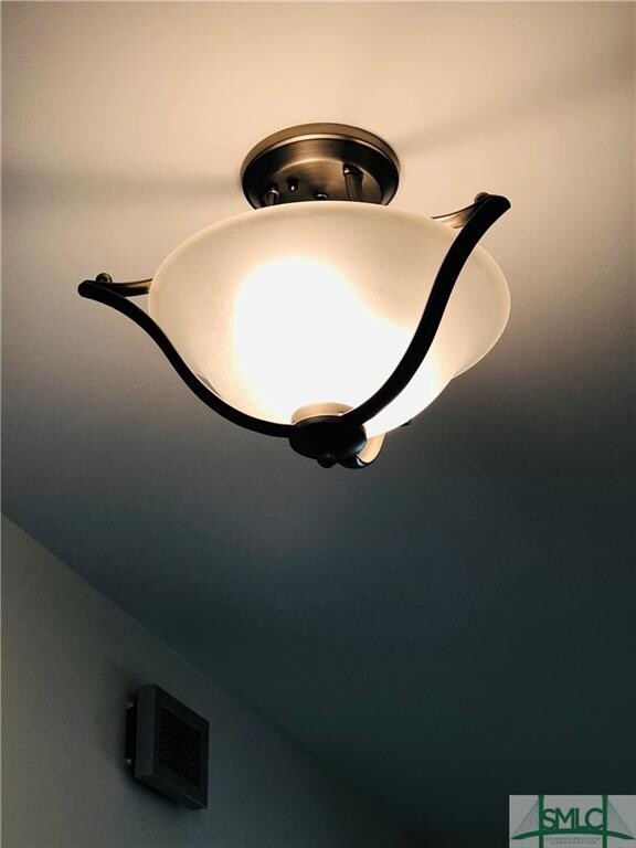 new light fixture throughout