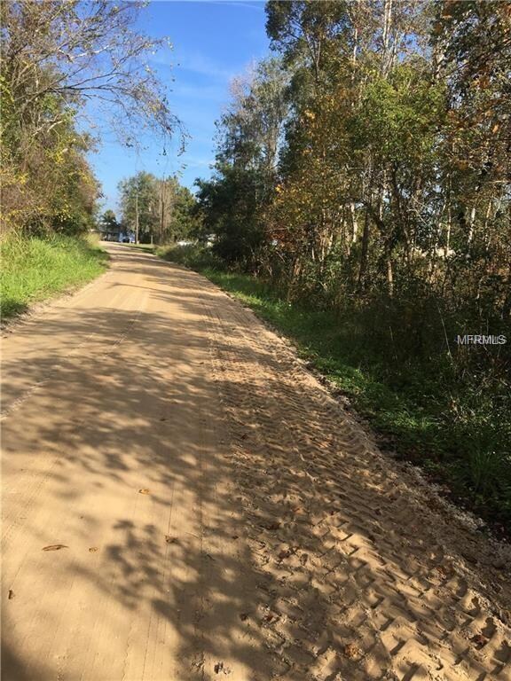 View of the lake from the subject property