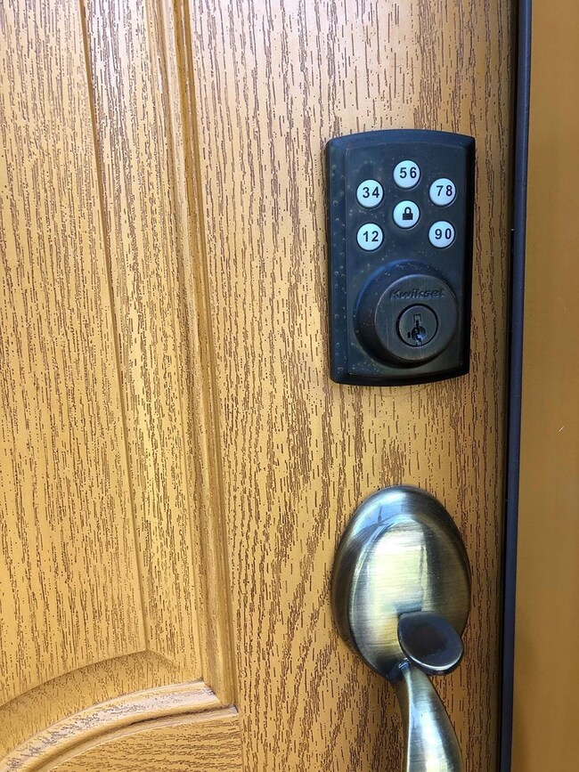 Enjoy keyless entry!