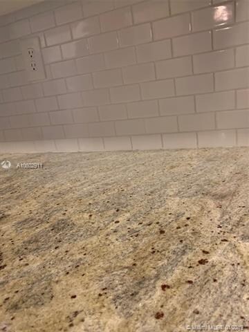 Granite Counter top.