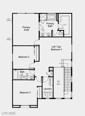 Structural options added include: downstairs bedro