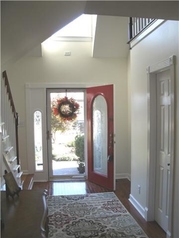 Impressive two story entry greets your guests with