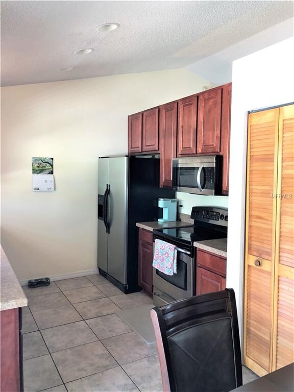 Updated kitchen with Stainless Steel appliances.