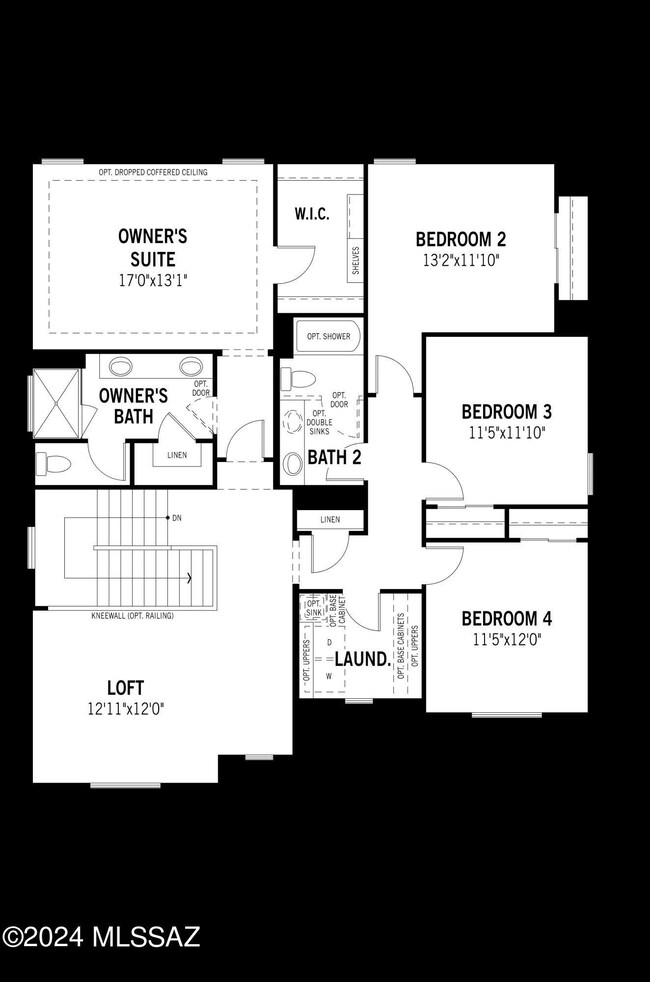 Mesquite #364 2nd Floor Plan