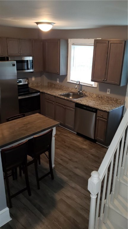 Kitchen View from LR entry