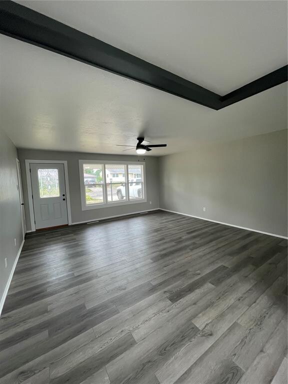 Full view of Living area
