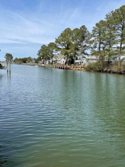 Looking down the canal