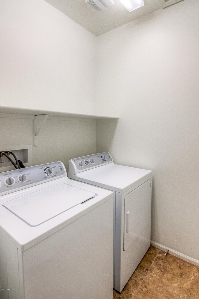Laundry Room with Washer and Dryer