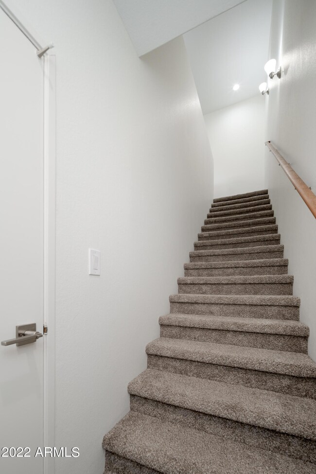 Entry to upstairs unit