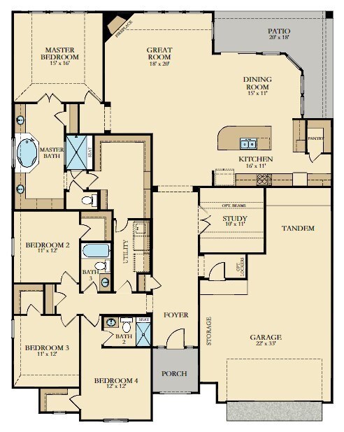 702 Platinum Stone Ln, Pinehurst, TX 77362 - photo 3