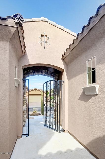 Courtyard Gate