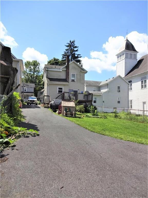 Back of the home