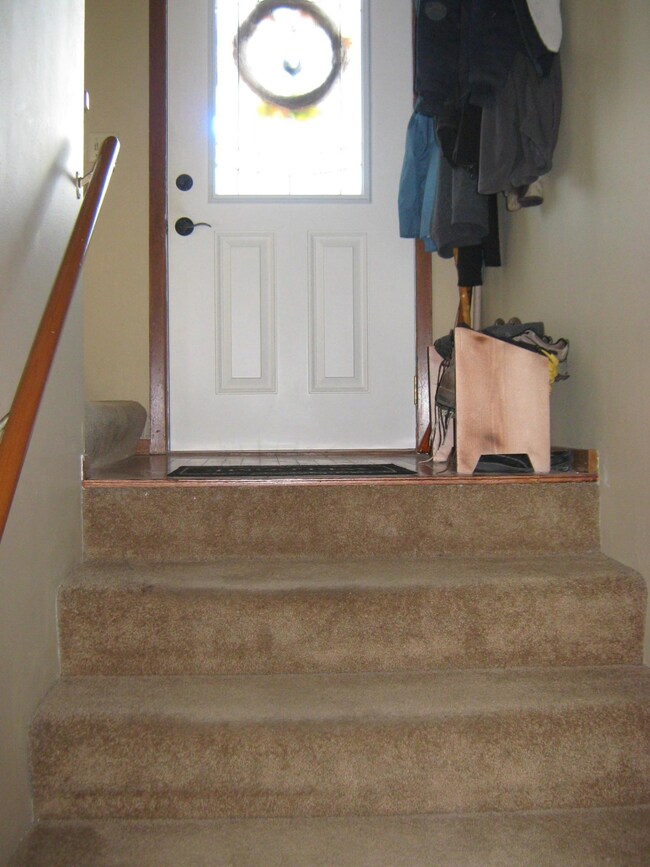 Wide stairs