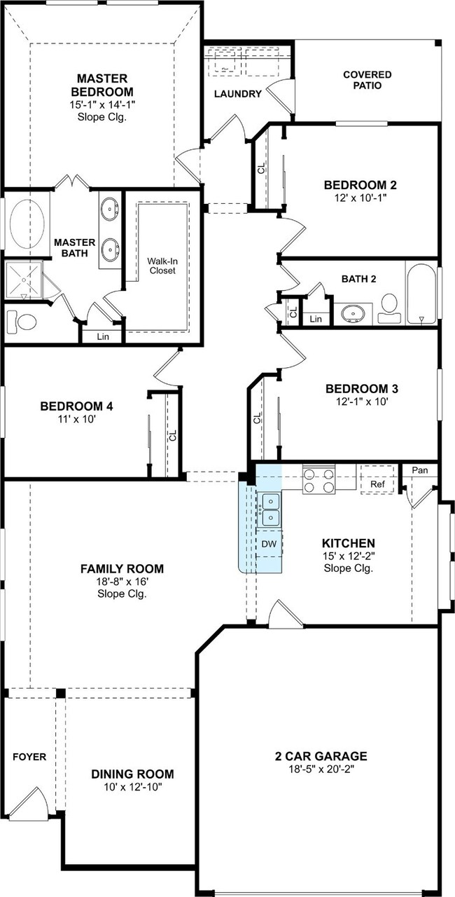 The Cullman II floor plan by K. Hovnanian® Homes.