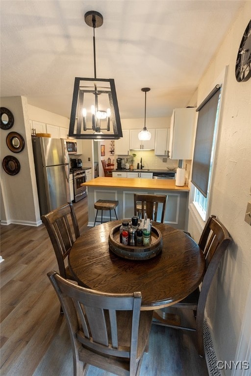 Family room from the kitchen