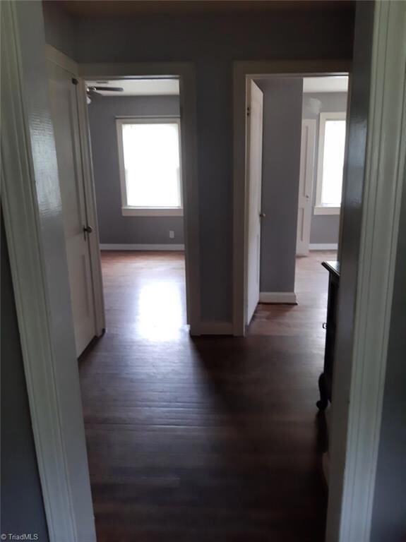 Hallway from dining area
