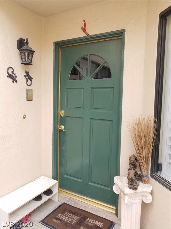 Covered Front Door Entrance!