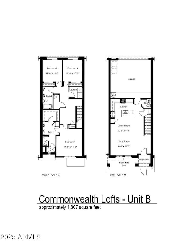 Commonwealth Lofts - Unit B Floor Plan