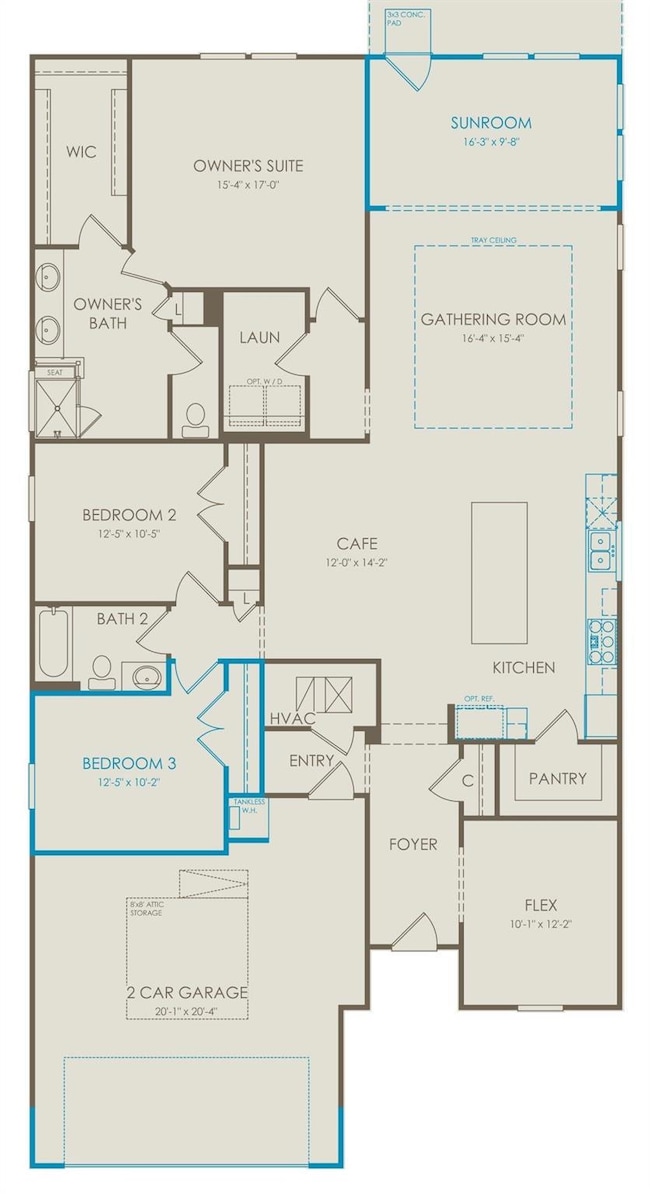 Floor plan diagram