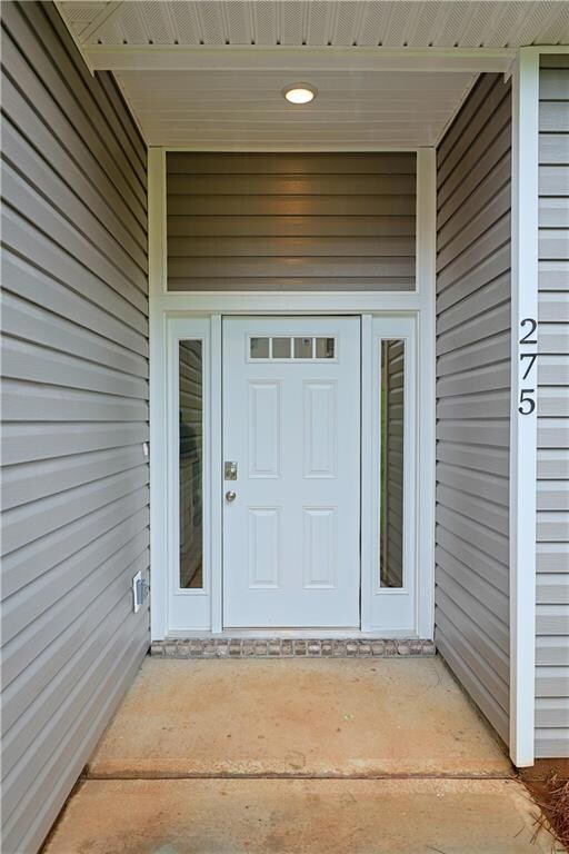 View of property entrance