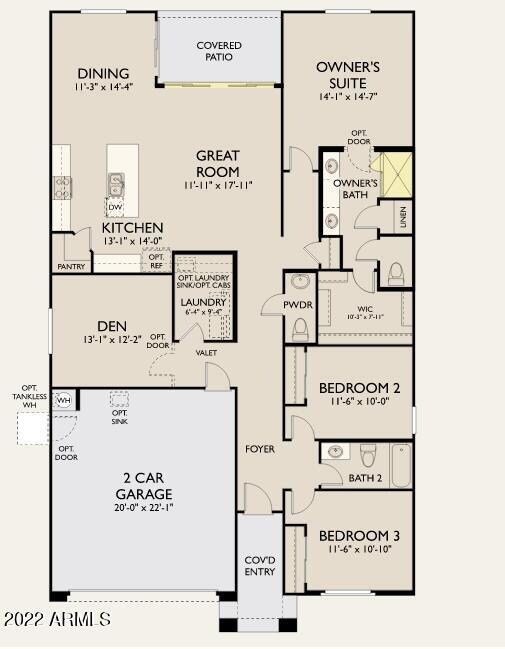 Venture- Lot 104- Floor Plan