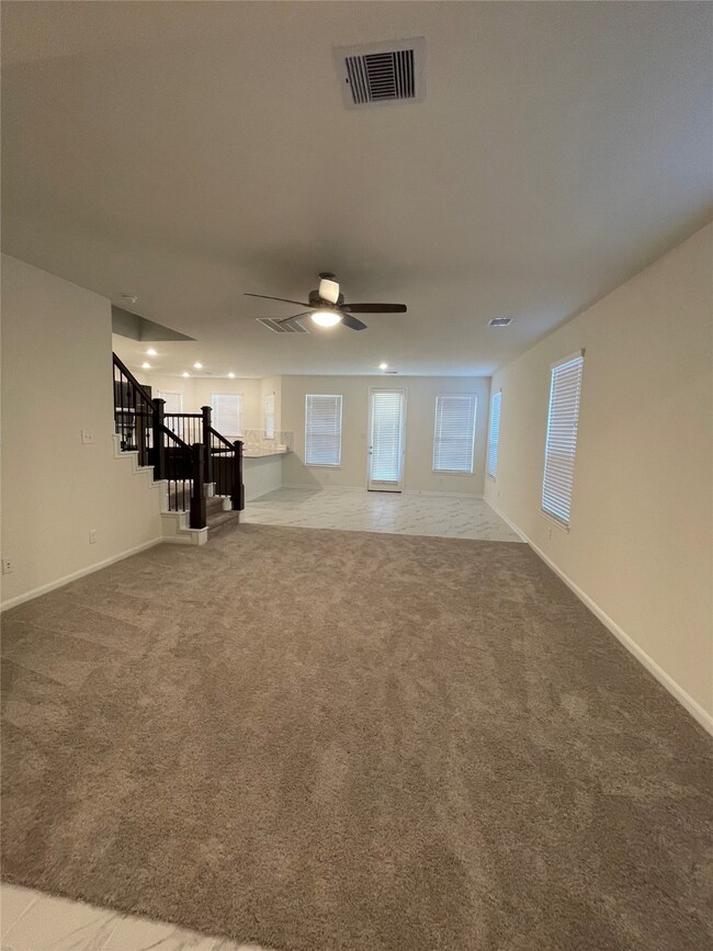 Large living room right as you walk in.