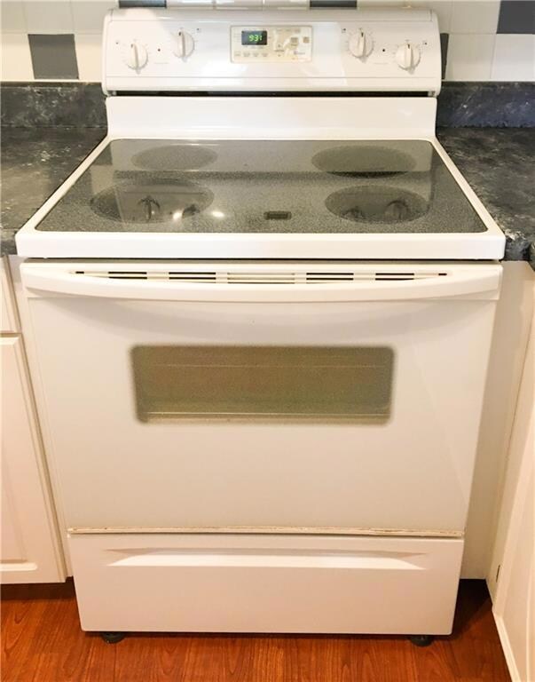Excellent condition glass top electric range