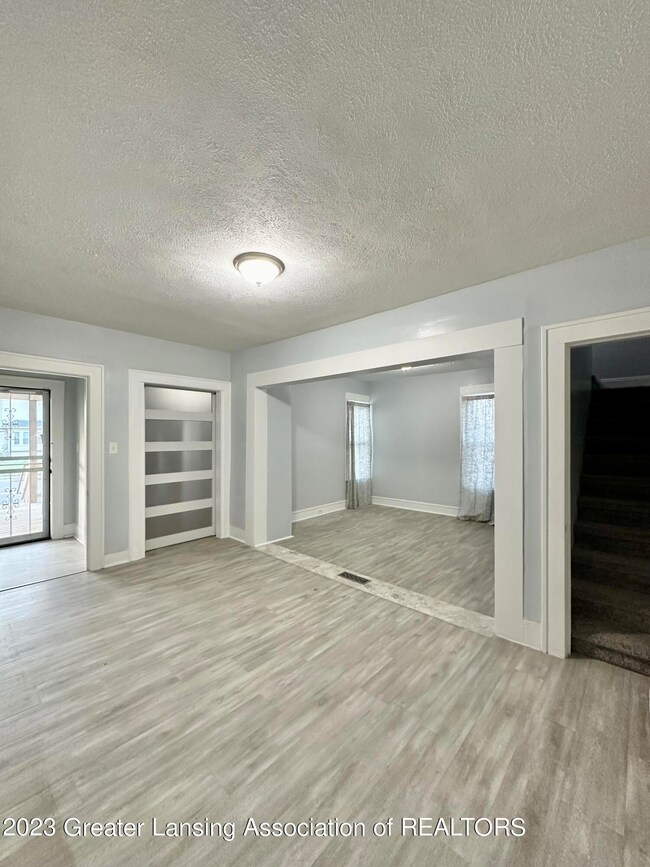 Living, dining room