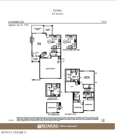 Lydia Floor Plan
