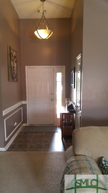 High Ceiling Foyer/Entranceway