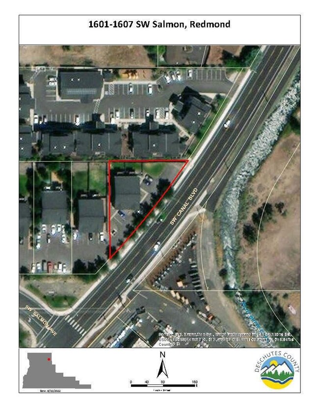 1601-1607 SW Salmon Aerial