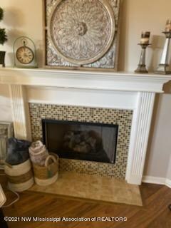 corner fireplace