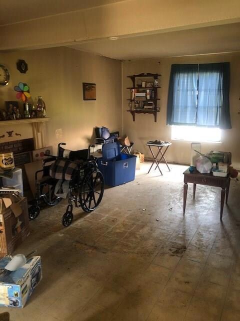 Spacious living room