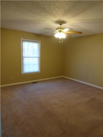 Large master bedroom with oversized closet.