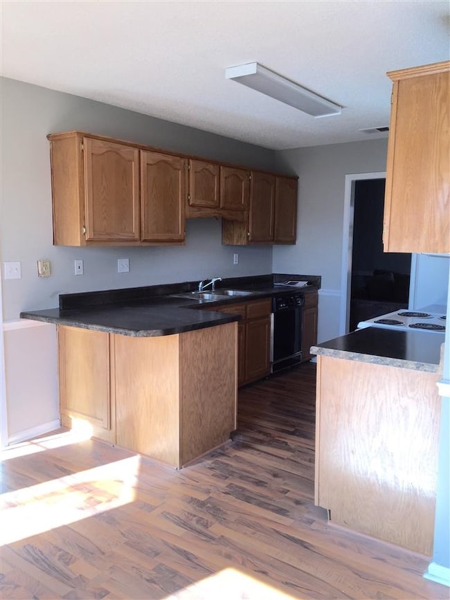 All new wood laminate flooring!
