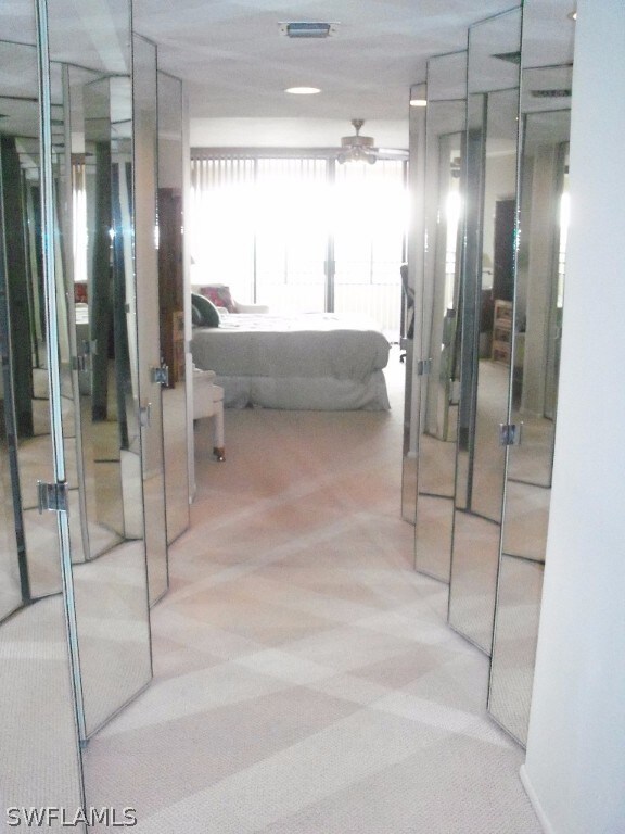 Lots of closet space in the master suite