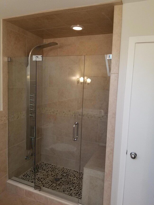 Renovated Master Bath: Shower w/Seating