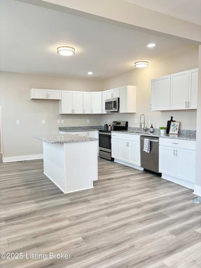 Open Concept Kitchen & Living Room