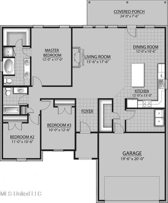Romeno B-H Floor Plan