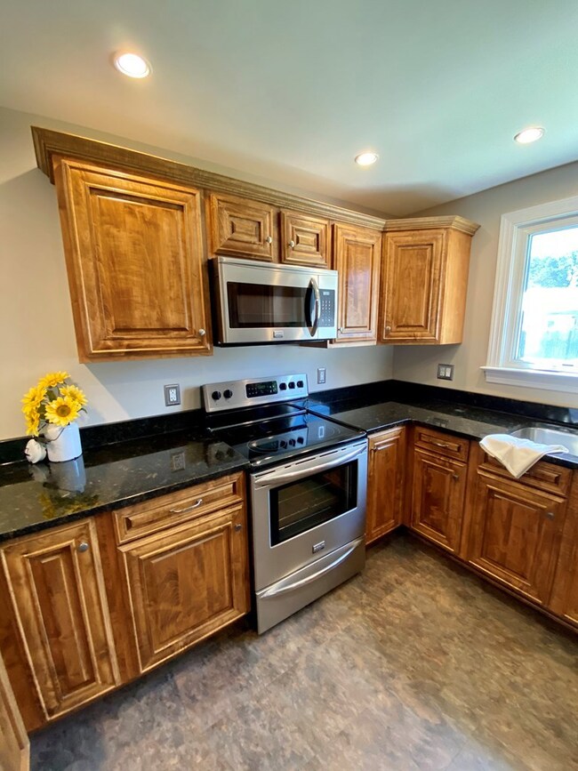 Newly remodeled kitchen with Stainless Steel appli