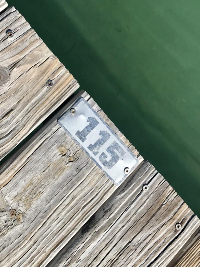 Dock w/ Label #115