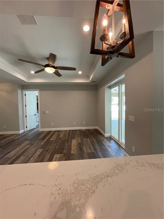 View from Kitchen Bar to Great Room