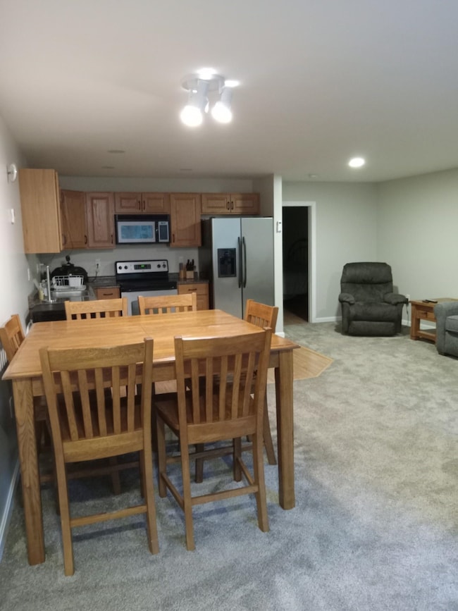 Kitchen and dining room