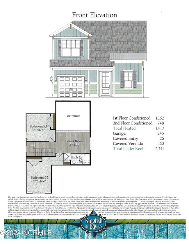 Oyster Cay floorplan 1