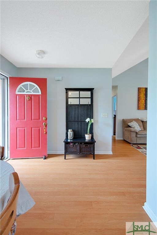 Spacious foyer