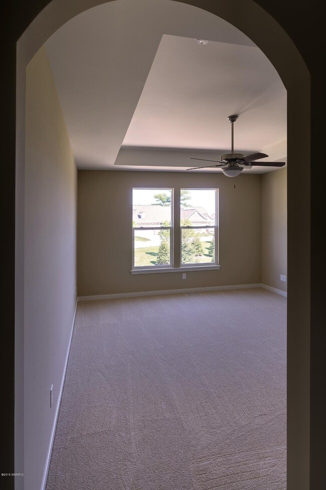 Master bedroom - stock photo