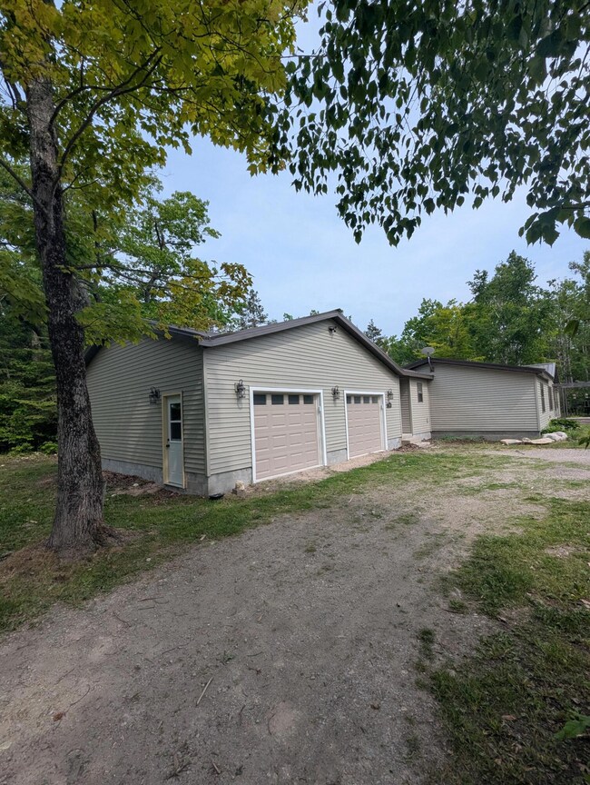 Side View of Garage
