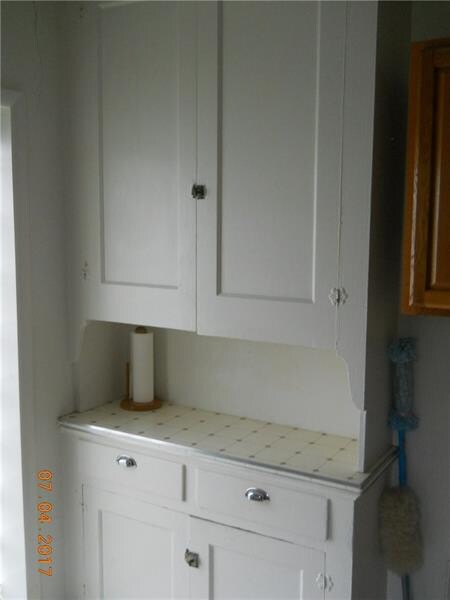 Original kitchen built in !!   Charming