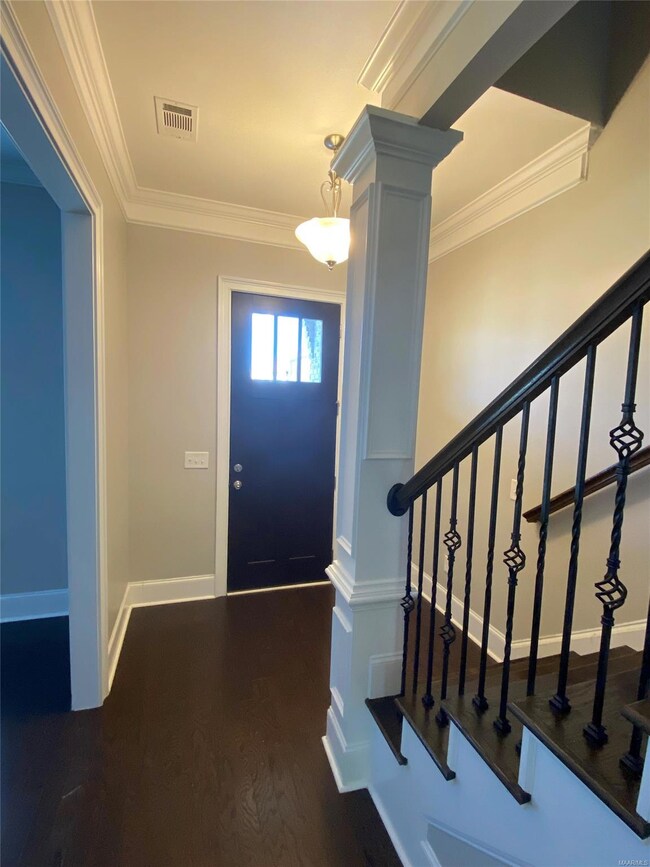 Welcoming foyer leading into this fabulous home.  