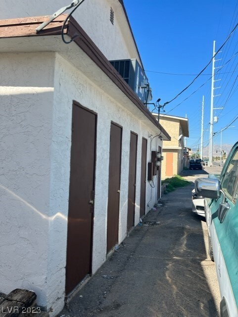 4 Storage Areas & 1 Laundry Room